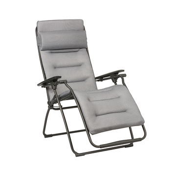 Fauteuil relax FUTURA BeComfort en acier et toile