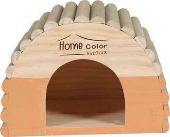 Maison Home Color : bois, corail
