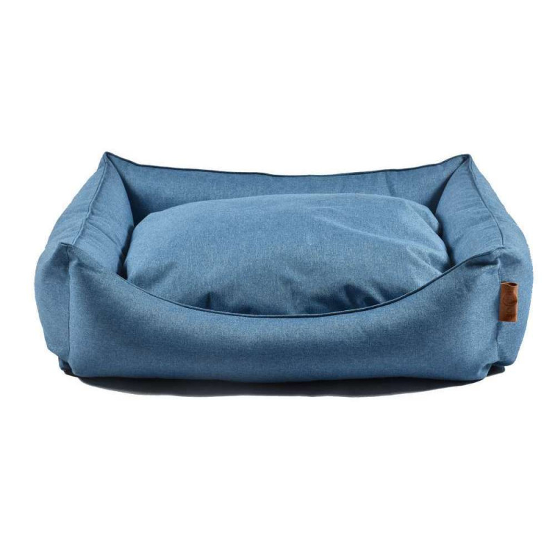 Corbeille pour chien  Melange  bleu   L