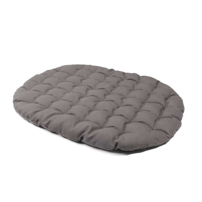 Coussin Ovale Gris Fer pour chien S