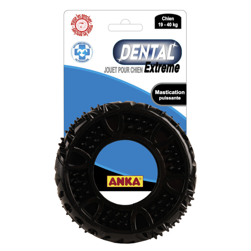 Jouet pour chien dental Extreme pneu mastication p
