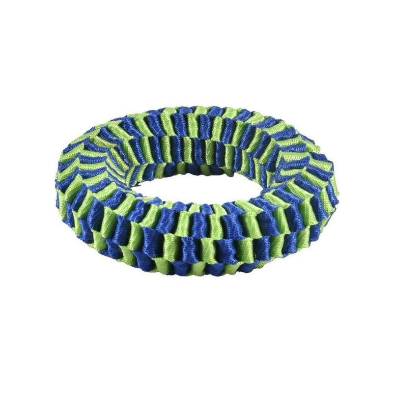 Jouet Ring pour chien M vert