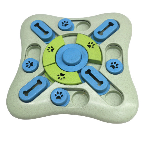 Puzzle pour chien avec cachettes pour friandises -