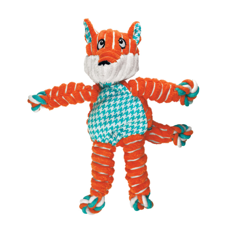 Jouet pour chien, renard Floppy knots orange