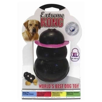 Jouet pour chien KONG Extreme XL : Caoutchouc noir