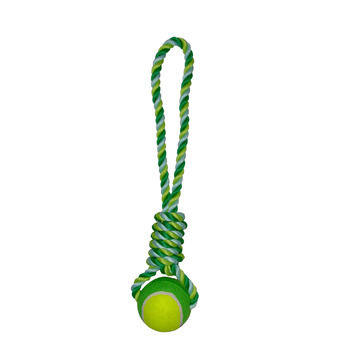 Jouet Traction bicouleurs pour chien : L48 cm
