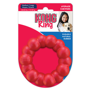 Jouet Kong ring pour chien, taille M/L