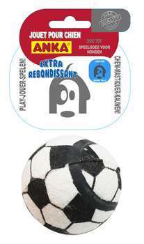 Balle look football Xtra rebond chien Ø9 cm