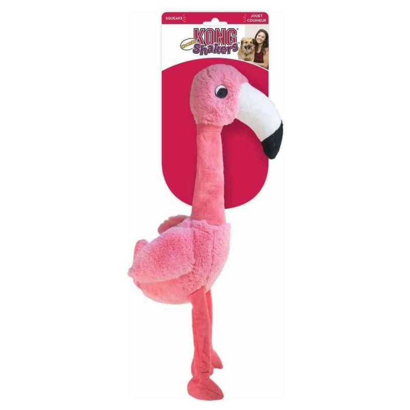 Jouet pour chien Shakers Honkers Flamingo