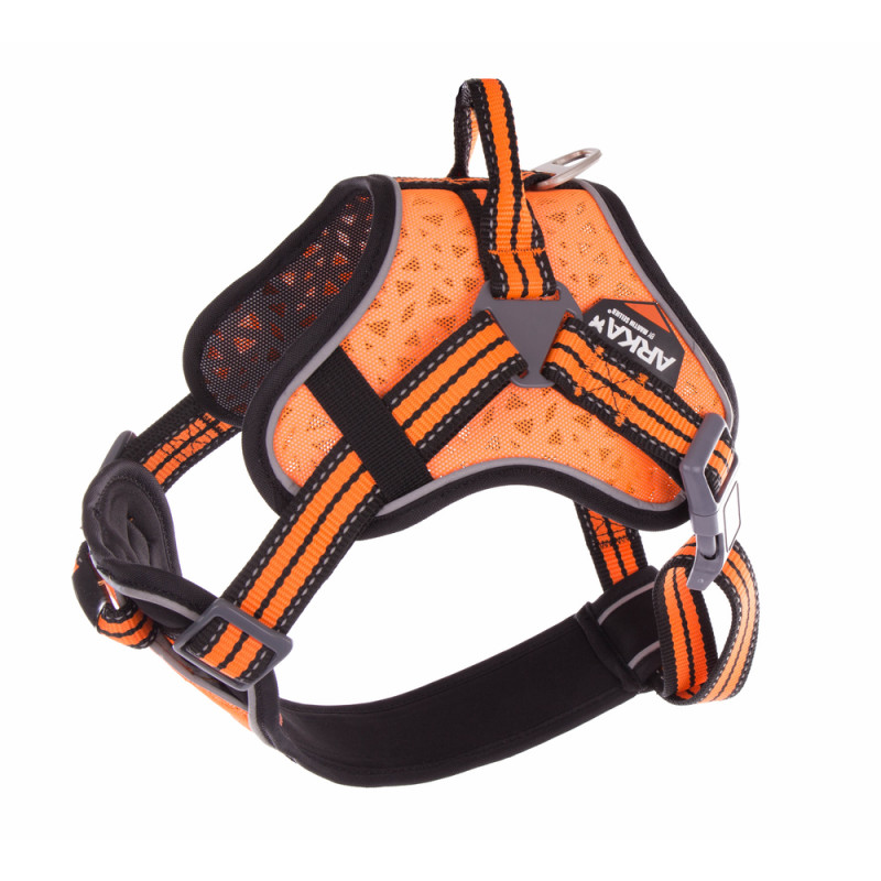 Harnais pour chien Arka Dog L Orange