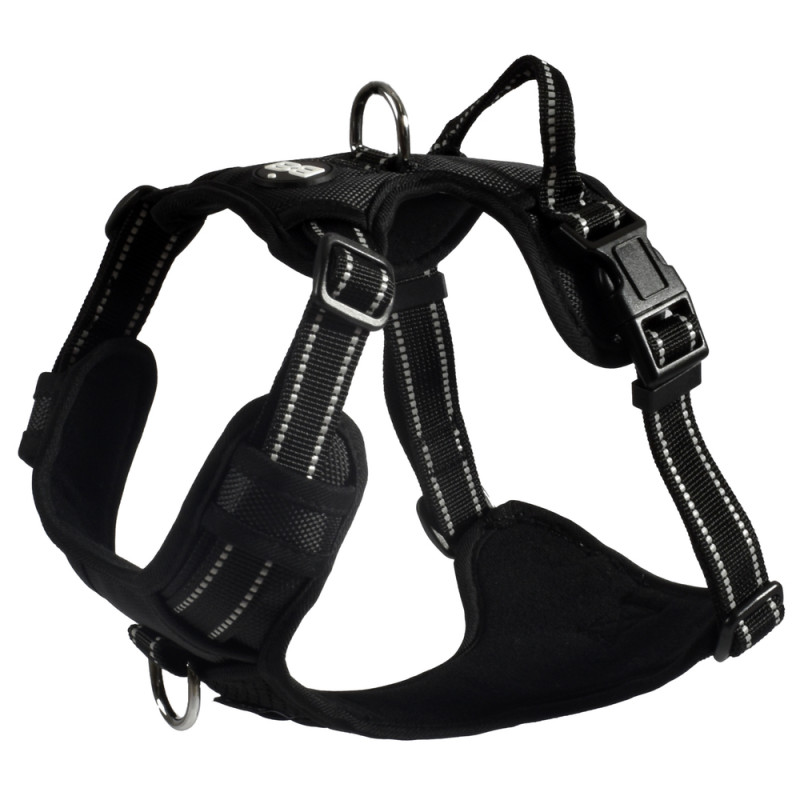 Harnais Rando Walk pour chien noir - Taille S