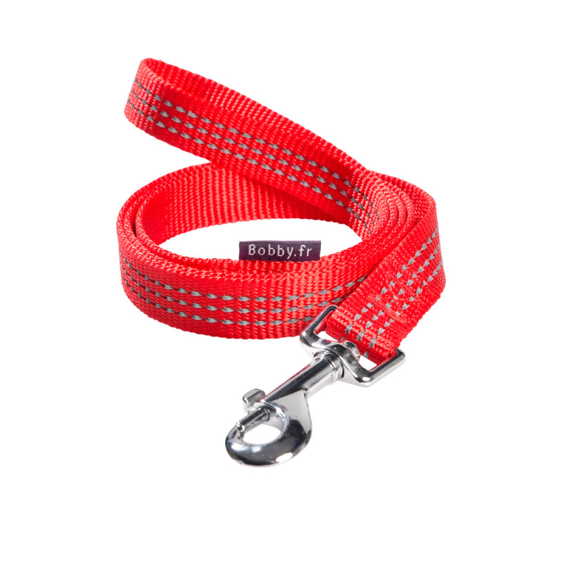 Laisse pour chien, Safe 25 rouge - 108cm