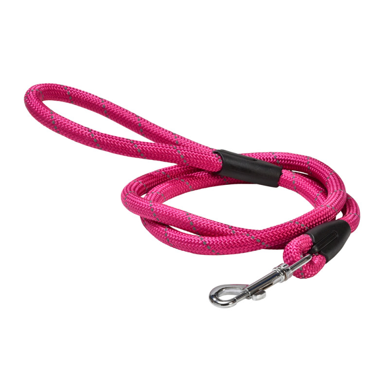 Laisse pour chien, Walk fushia 124x1. 2cm