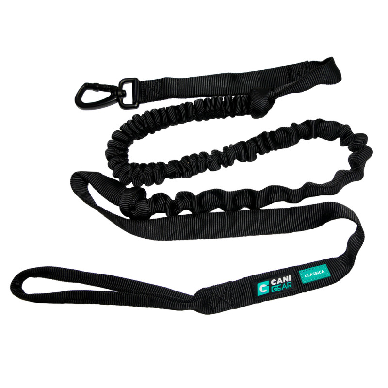 Longe de traction pour chien, Classica 1. 9m noir