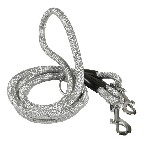 Laisse pour chien 'Walk', 3 positions, coloris gri