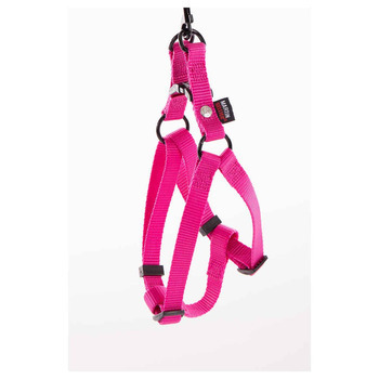 Harnais baudrier pour chien 25/35cm, rose
