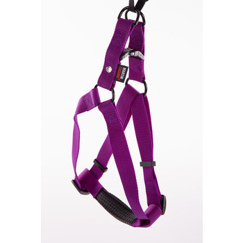 Harnais baudrier pour chien 50/70cm, mauve