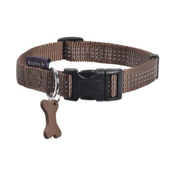 Collier Safe pour chien : marron 20