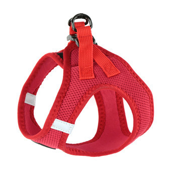 Harnais chien Mesh S rouge