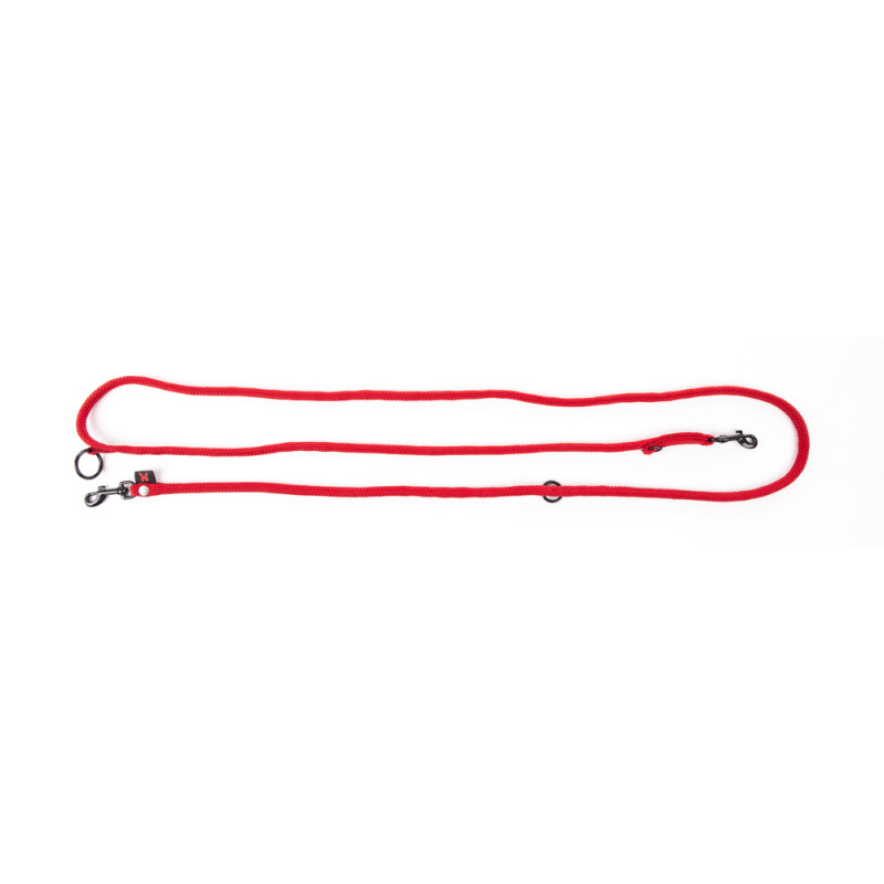 Laisse multiposition en nylon rond pour chien 9mmX