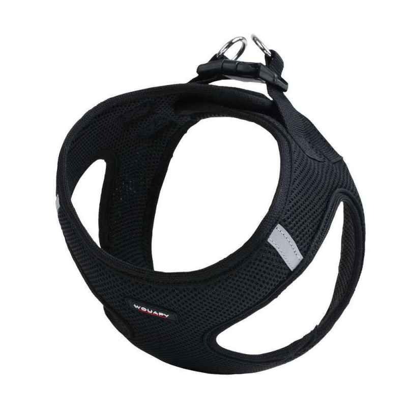 Harnais soft taille XL 14 * 52/58 cm noir pour chi