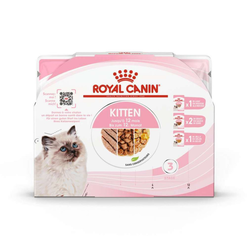 Kitten multipack pour les chatons de 4 à 12 mois -