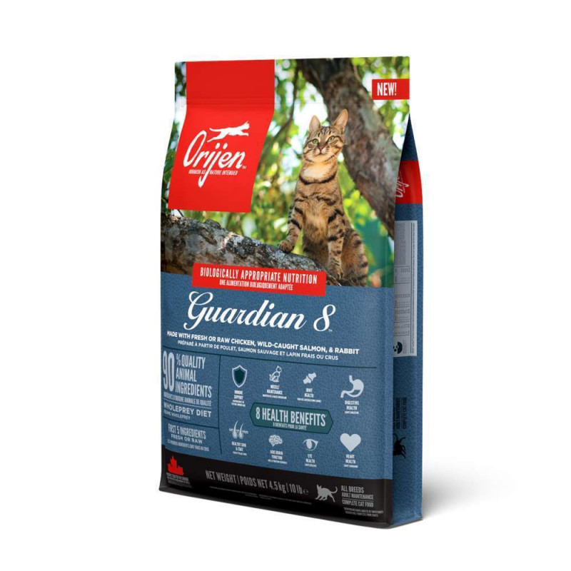 Croquettes Guardian 8 pour chat 4. 5 Kg