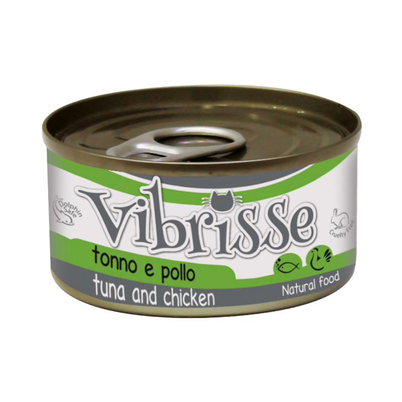 Pâtée pour chat au thon et crabe 70g