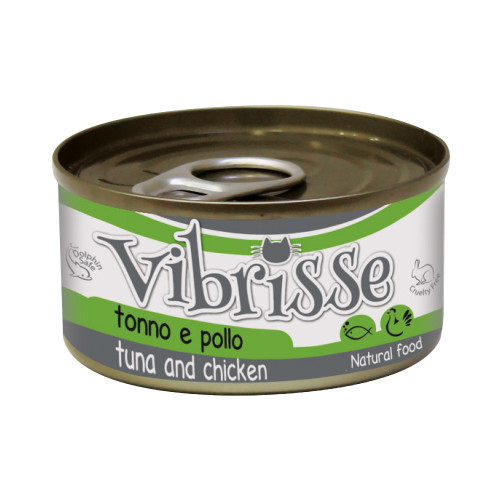 Pâtée pour chat au thon et crabe 70g