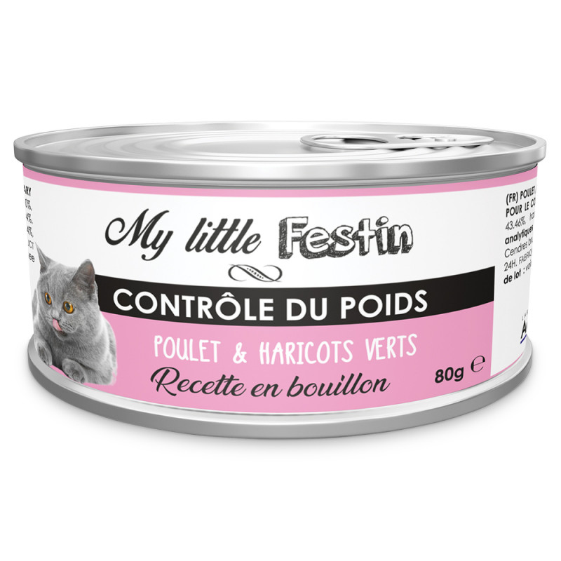 Pâtée ''Contrôle du poids'' - Poulet et haricots v