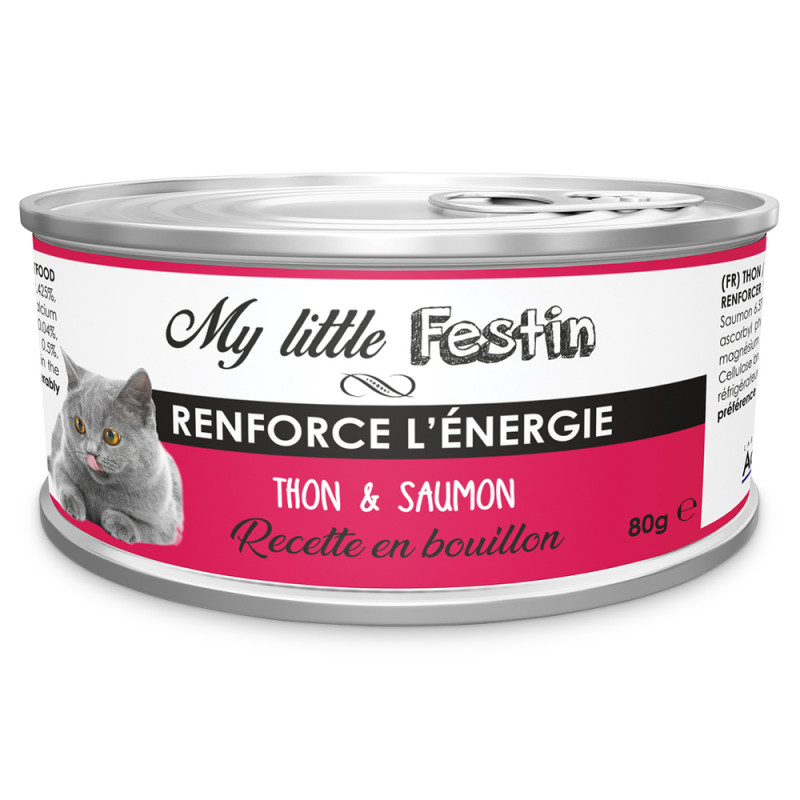 Pâtée ''Renforce l'énergie'' - Thon et saumon en b