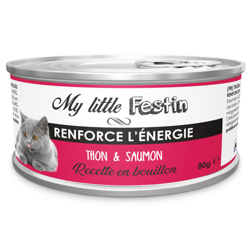 Pâtée ''Renforce l'énergie'' - Thon et saumon en b