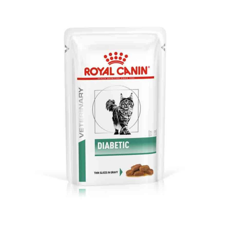 Émincés en sauce pour chat, Veterinary Diabetic -