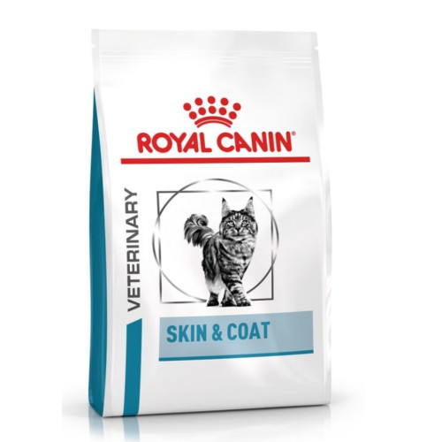Croquettes pour chat, Veterinary Skin & Coat - 1,5