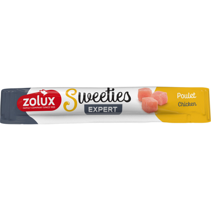 Stick crème, friandise au poulet pour chat