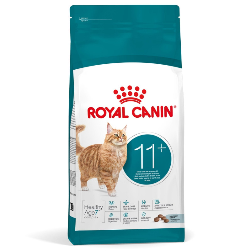 Croquettes pour chat senior 'Ageing 11+' - 4kg