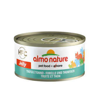 Boite pour chat : Truite et thon 70 g