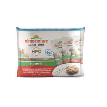 Multipack Classic Chat, 6x55g : Poulet
