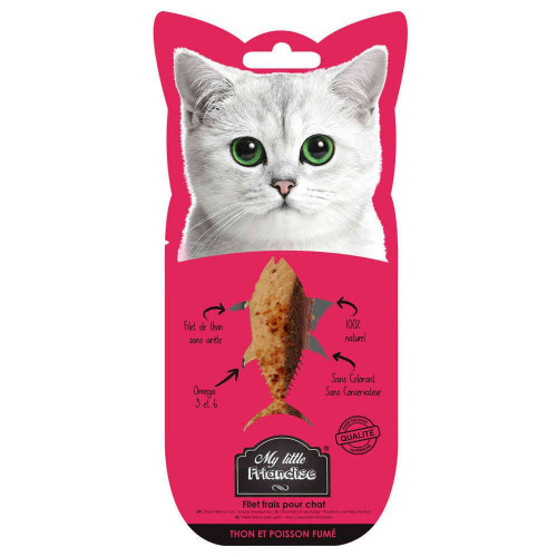 Friandises au thon et au poisson fumé pour chat 30