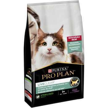 Croquettes chat stérilisé Purina dinde 1,4kg