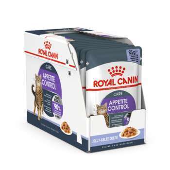 Gelée chat favorise la satiete Appetite Control 12