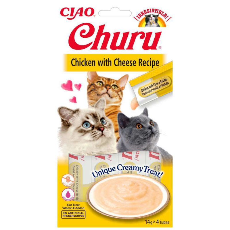 Churu poulet/fromage - 4x14g