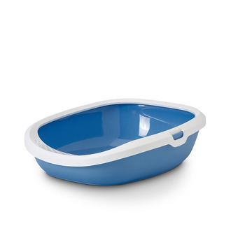 Bac à litère Gizmo medium: blanc/bleu L44 x 35,5 x