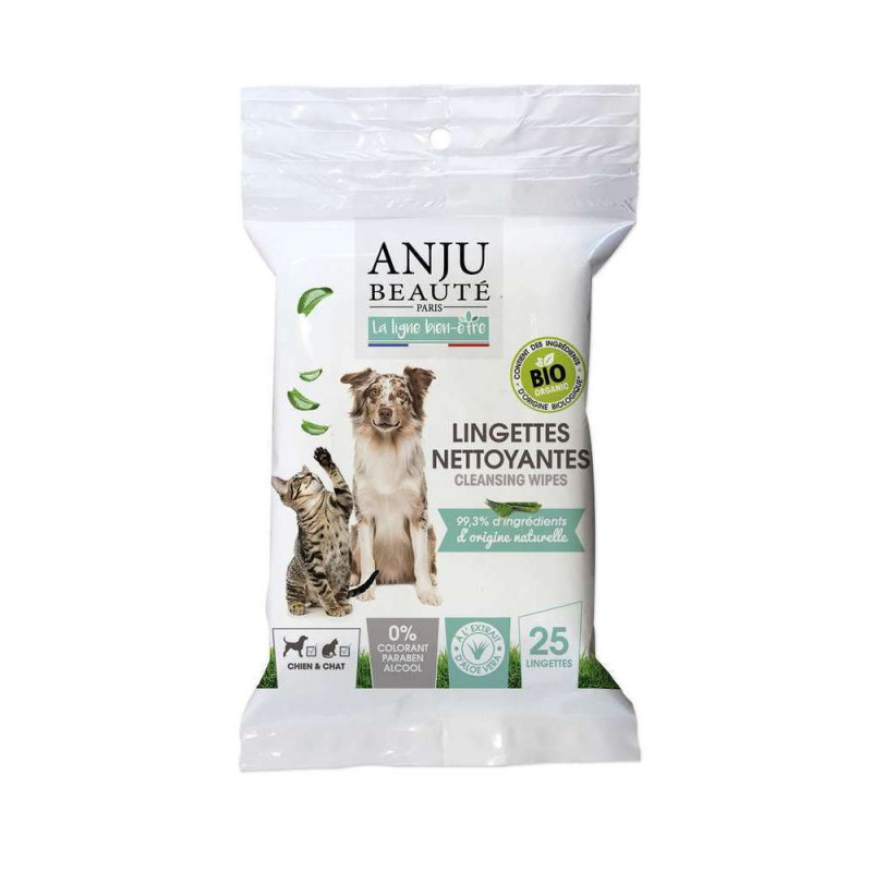 Lingettes Nettoyantes Bio X 25