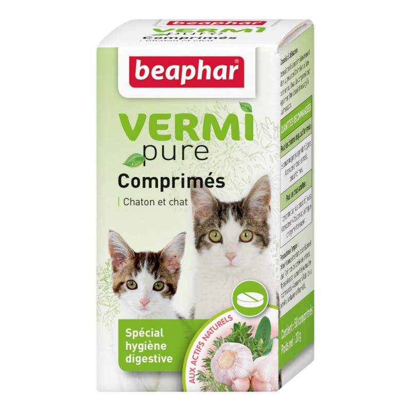 Vermipure, comprimés pour l'hygiène digestive des