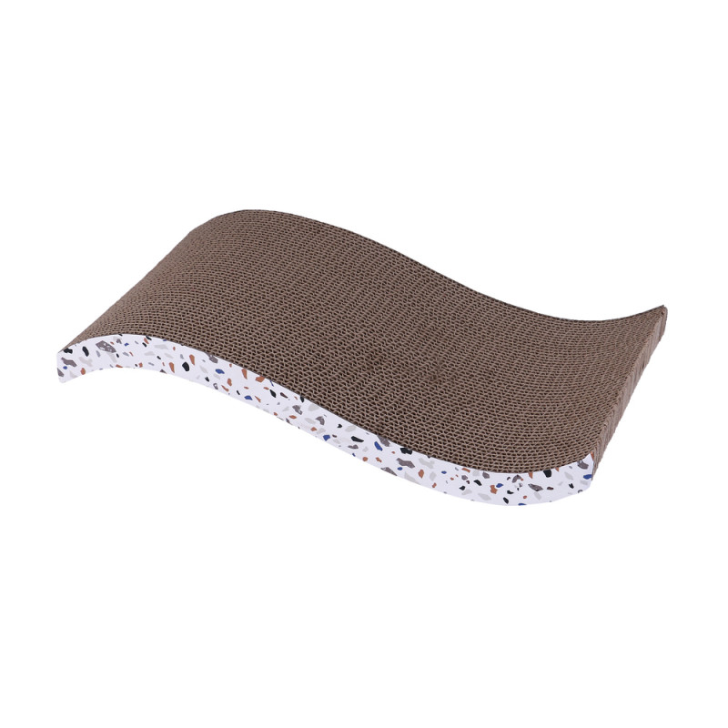 Griffoir pour chat en carton Wave L. 43. 0 l. 21.