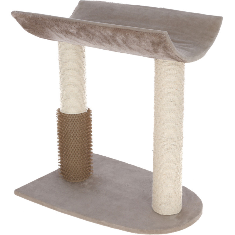 Arbre à chat Ambiance, coloris taupe - L. 49xl. 34