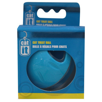 Jouet à friandises pour chat, coloris bleu