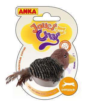Jouet Pretty Bird, pour chat L. 6 x 5,5 x H. 8 cm
