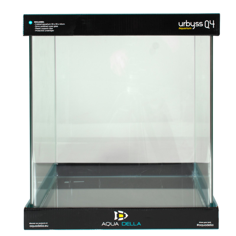Cuve nue, aquarium en verre Urbyss Q4 - 35x35x40cm